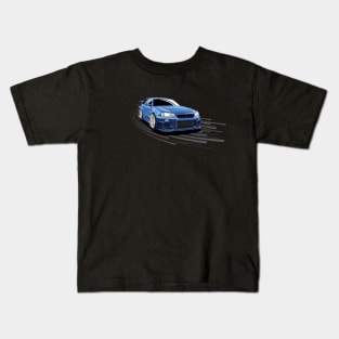 Flying skyline Kids T-Shirt